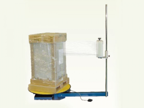 ストレッチ包装機上下手動タイプ